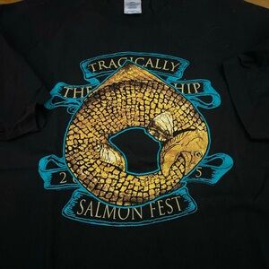 Vintage The Tragically Hip Salmon fest 2005 T shirt XL